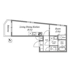 BOWER-PLACEの物件間取画像